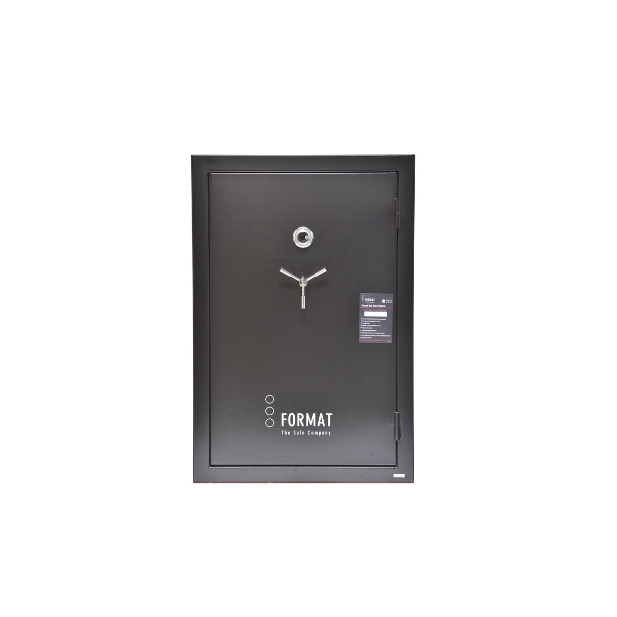 Format Liberty Safe DL34 – 60 Min Fire Rated, S&G Electronic Lock, Black