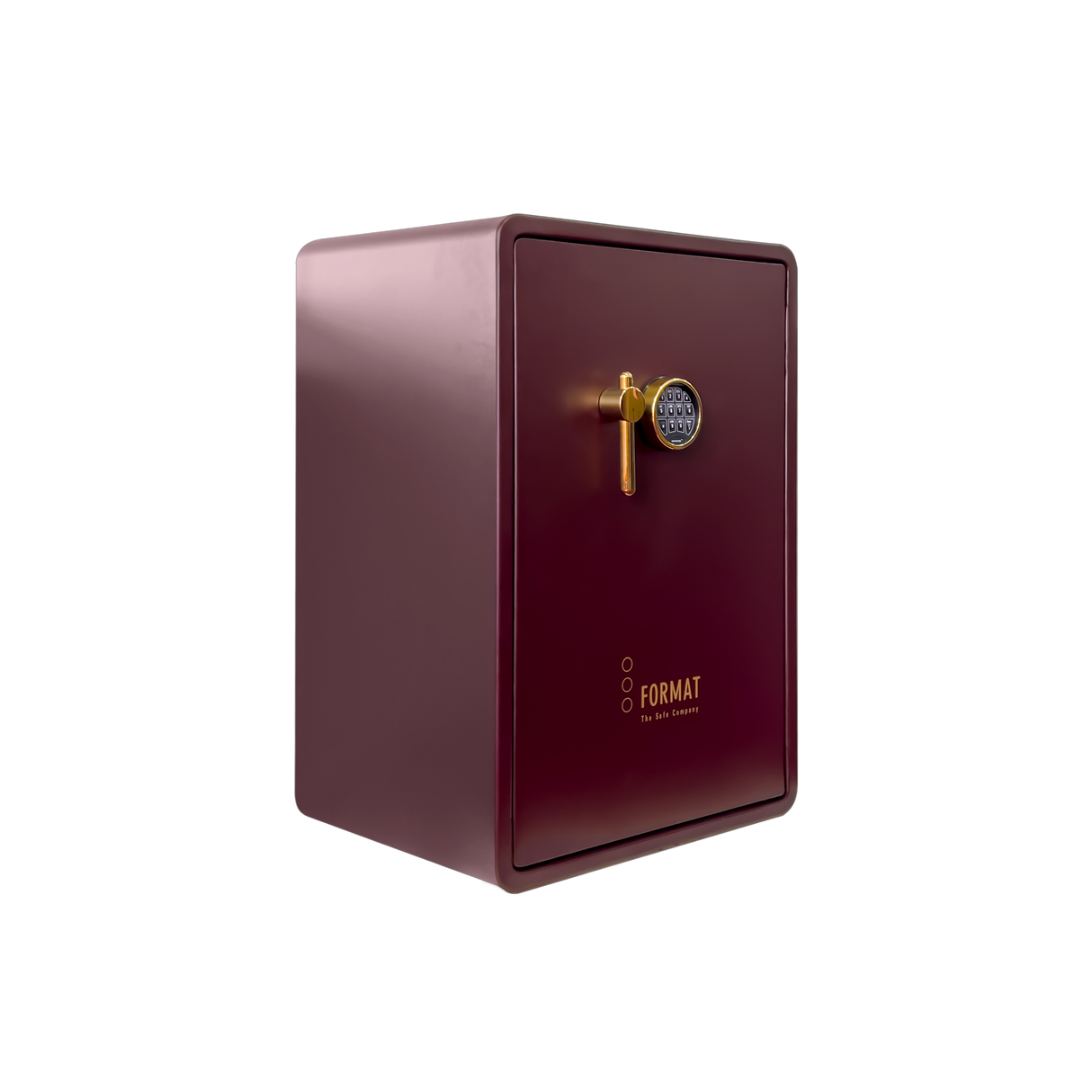 Format Home Safe LEO50 – S&G Electronic Lock, Burgundy