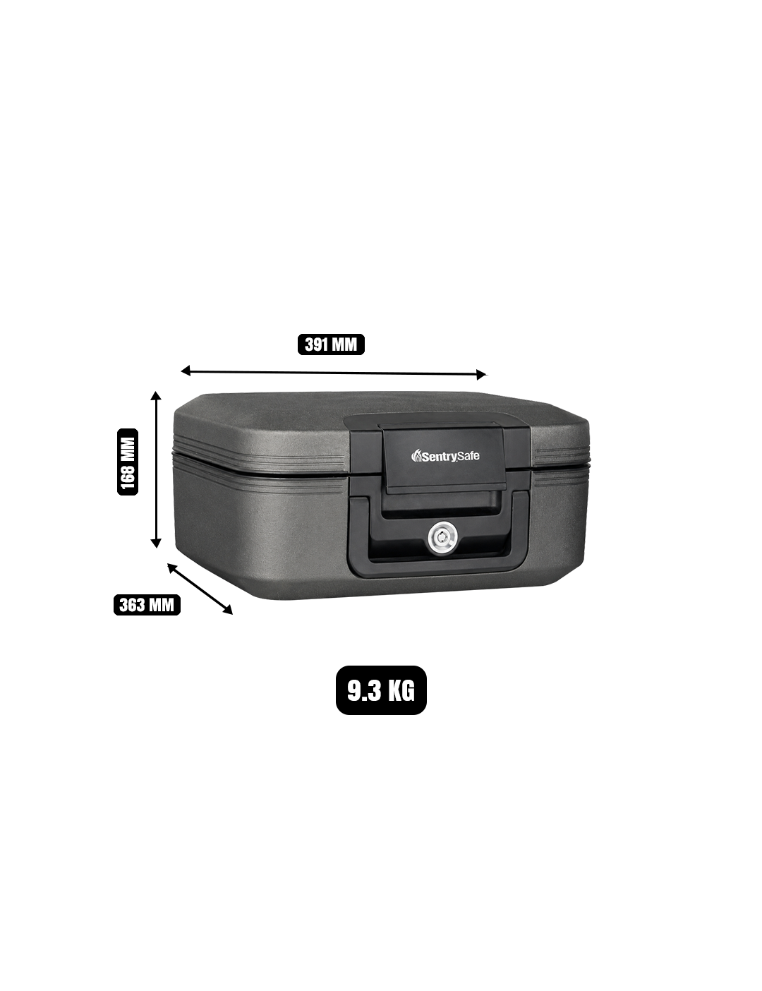 SENTRY SAFE CHEST DATA & DOCUMENT, CHW20201
