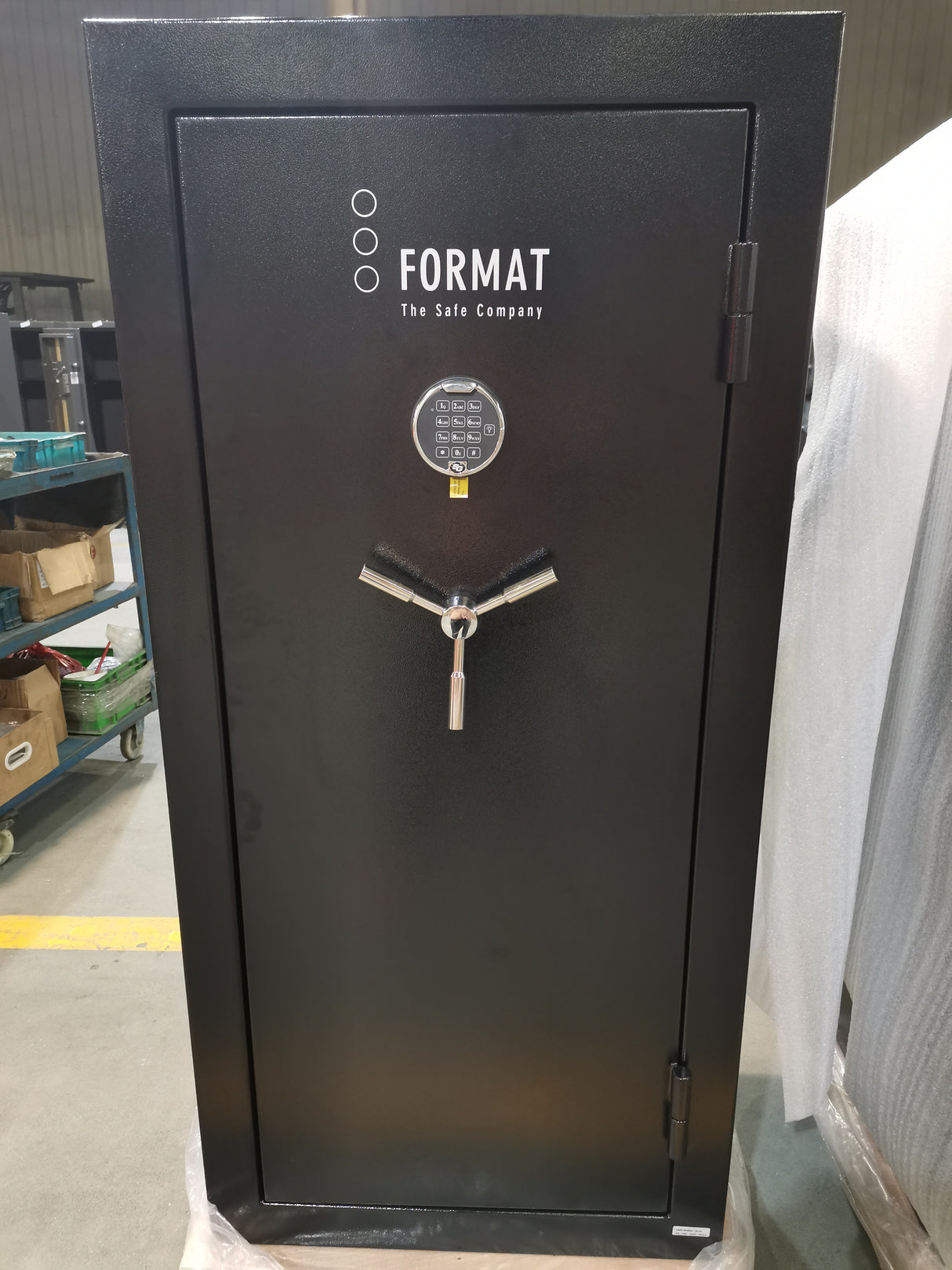 Format Gun Safe DL19 – 60 Min Fire Rated, S&G Electronic Lock, Black