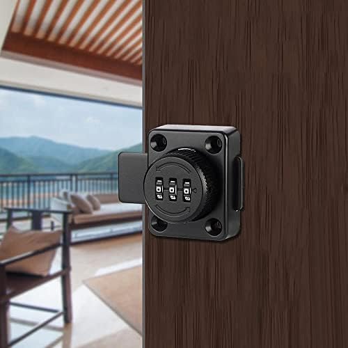 SYOSI Mechanical Password Lock for Cabinet/Sliding Door (Surface-Mounted)