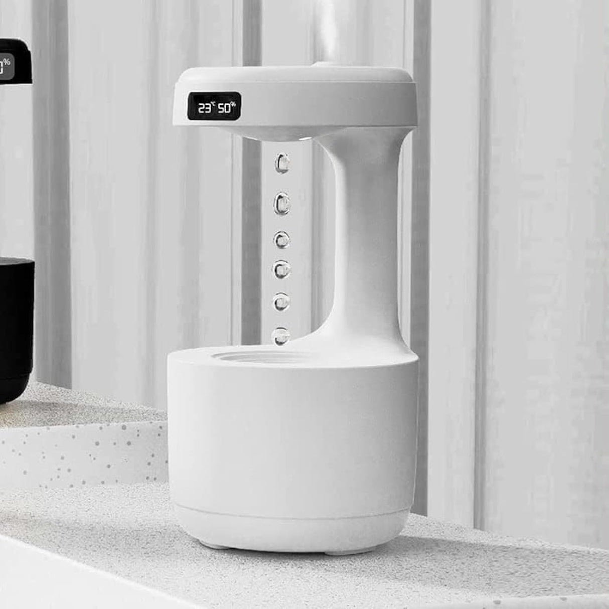 Anti Gravity Humidifier, Water Drop Backflow Aromatherapy Machine, Large Capacity Office Travel Home Bedroom Office