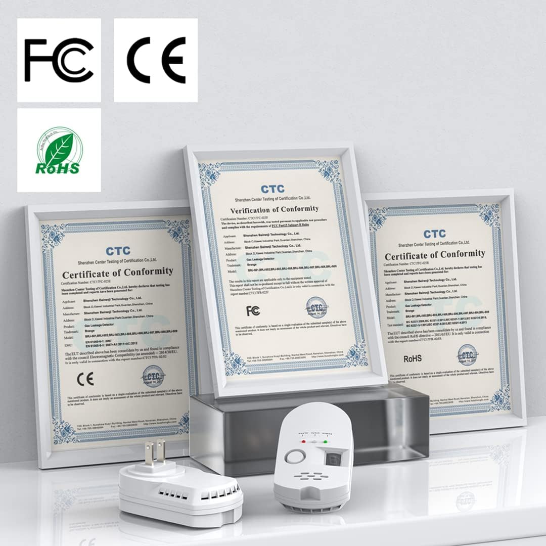 STKYGOOD Natural Gas Alarm, LPG/LNG/Coal Leak Detector
