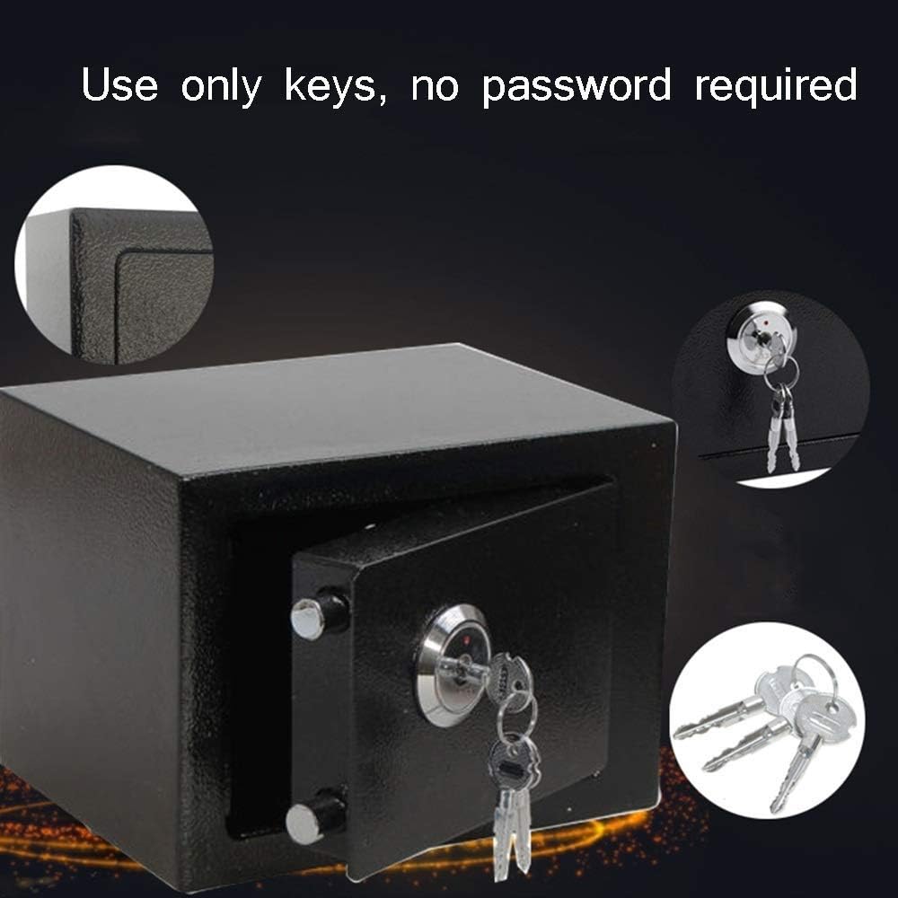 Safe and Durable Fireproof Waterproof Safe Safe Box Safes Mechanical Password Security Safe Box Fire Prevention Anti-Theft Deposit Box Lock Box for Home Office Hotel Enterprise Storage n C