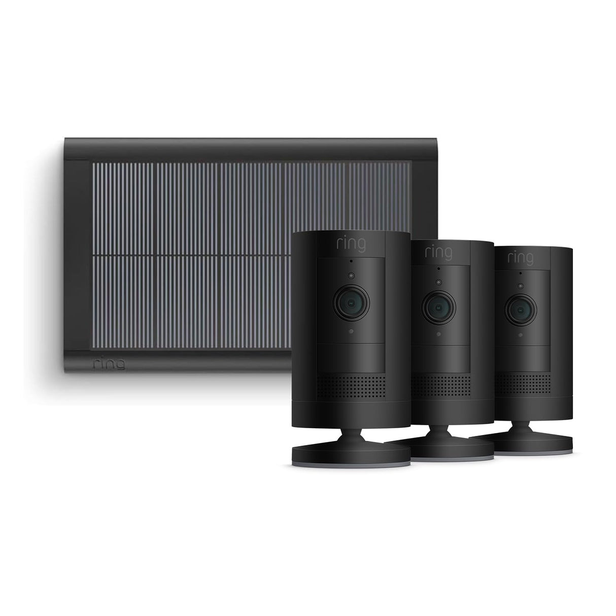Ring Outdoor Camera Battery (Ring Stick Up Cam Battery) | HD wireless outdoor Security Camera with Two-Way Talk system and Wifi, Works with Alexa | Alternative to CCTV | White | 2 Cameras