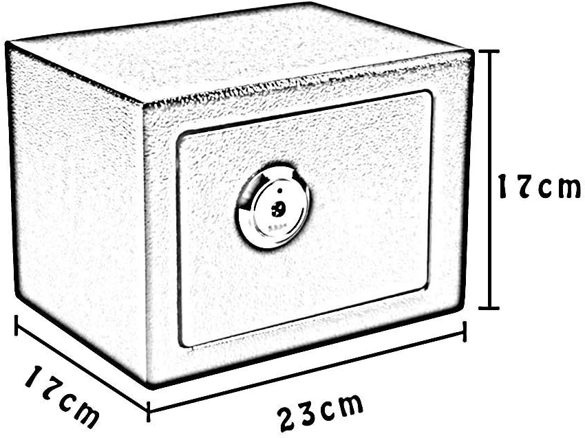 Safe and Durable Fireproof Waterproof Safe Safe Box Safes Mechanical Password Security Safe Box Fire Prevention Anti-Theft Deposit Box Lock Box for Home Office Hotel Enterprise Storage n C