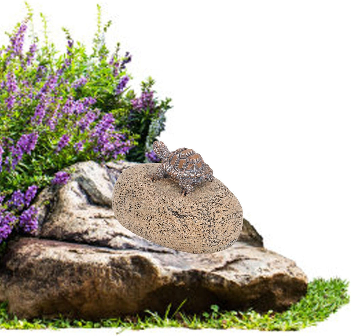 Zerodis Tortoise Stone Resin Fake Rock Key Hider (12.2cm)