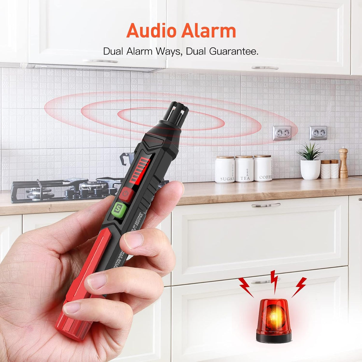 MAKINGTEC Pen-Type Propane Gas Leak Detector, Portable, Battery