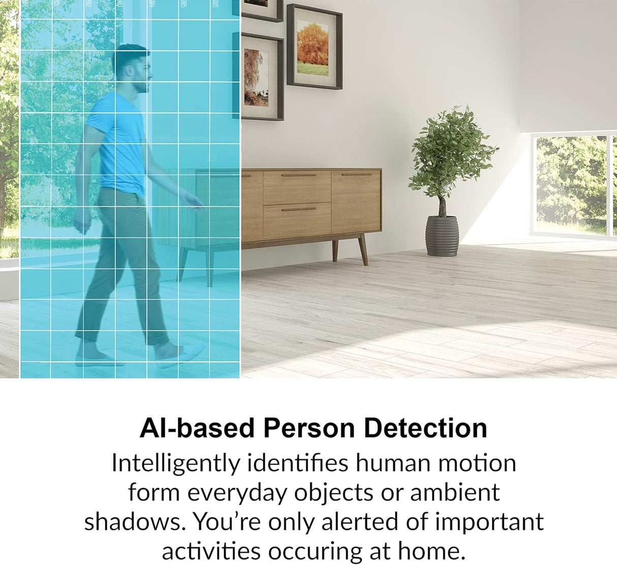 D-Link Indoor Pro WiFi Security Camera HD 1080P, Two-Way Audio, Person & Motion Detection & Night Vision, Smart Home Surveillance Network System (DCS-8300LHV2)