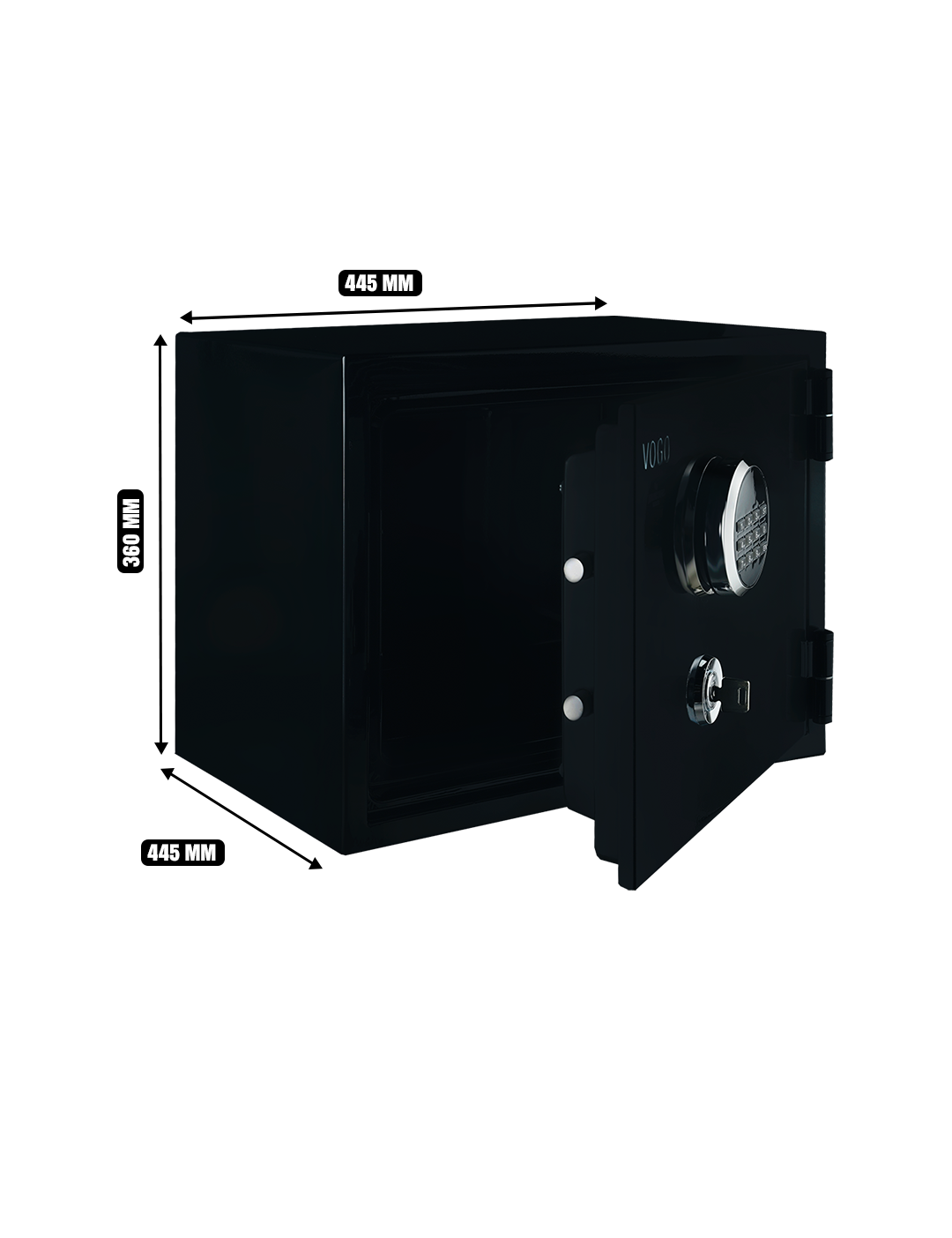 SHINJIN VOGO SAFE MODEL VGF-360 Black UAE | IWANTSAFE