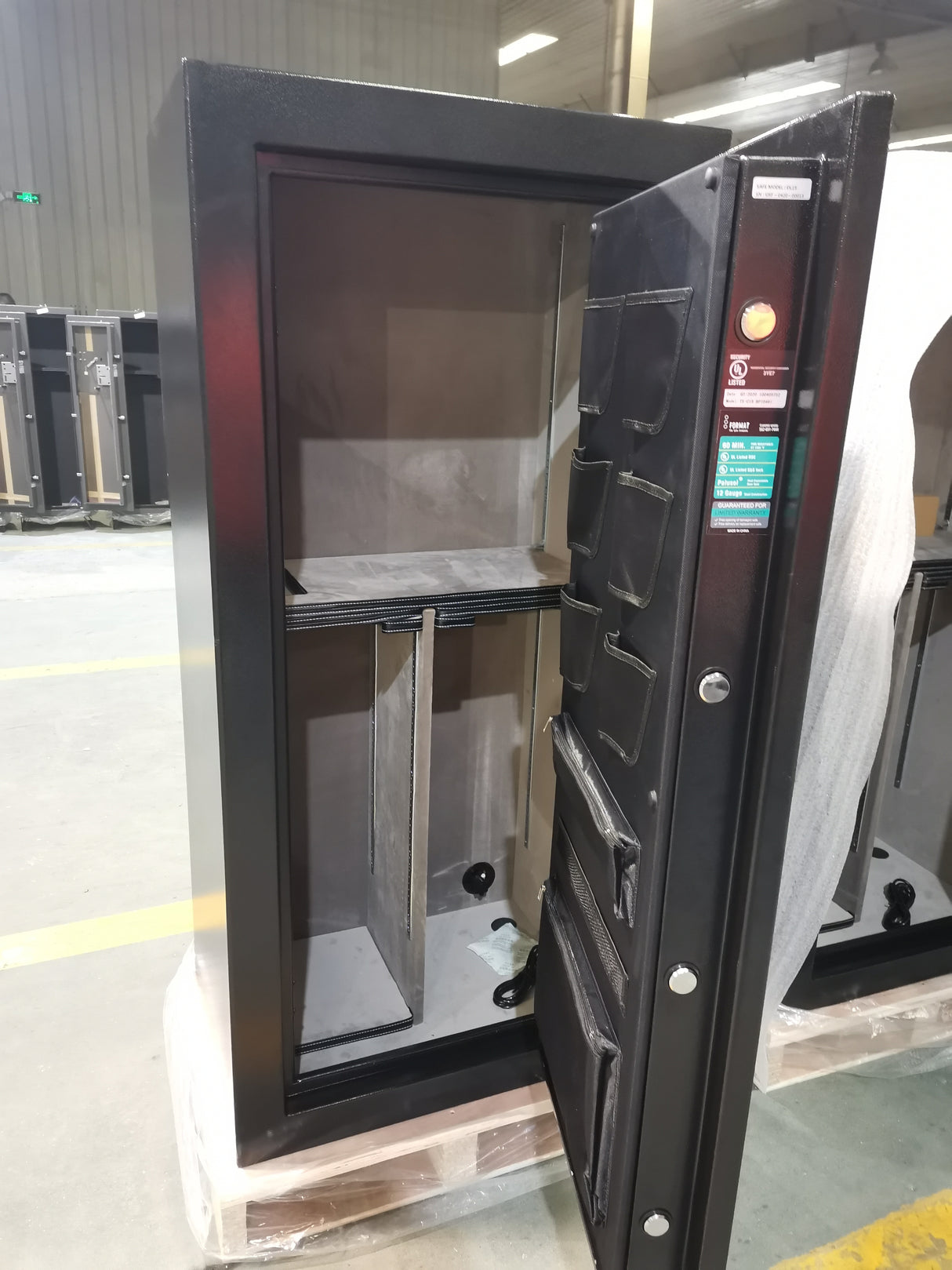 Format Gun Safe DL19 – 60 Min Fire Rated, S&G Electronic Lock, Black