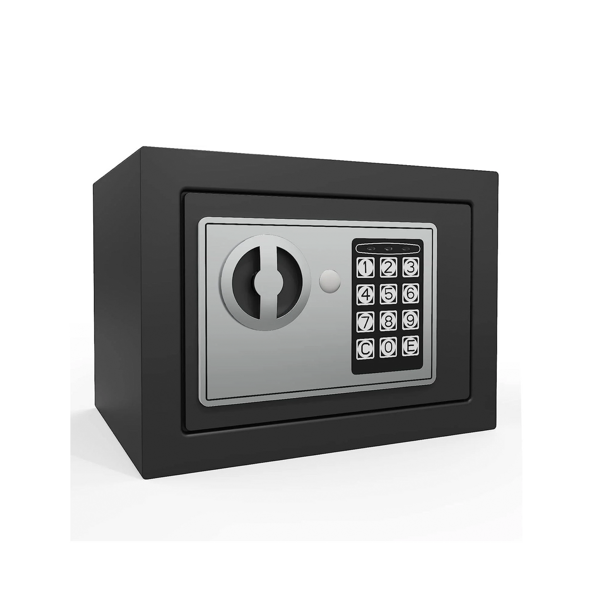 Nyganmelloz Digital Safe Box with Key (Black)