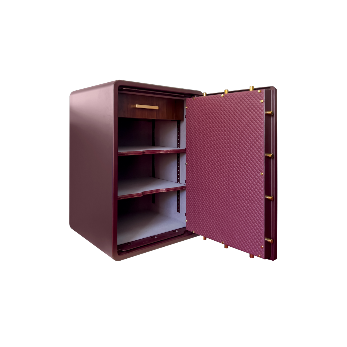 Format Home Safe LEO50 – S&G Electronic Lock, Burgundy