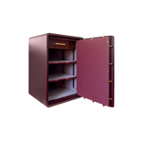 Format Home Safe LEO50 – S&G Electronic Lock, Burgundy