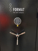 Format Gun Safe DL19 – 60 Min Fire Rated, S&G Electronic Lock, Black