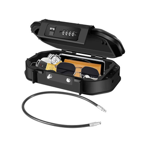 Ctoby Portable Travel Safe, 4-Digit Combination, Waterproof