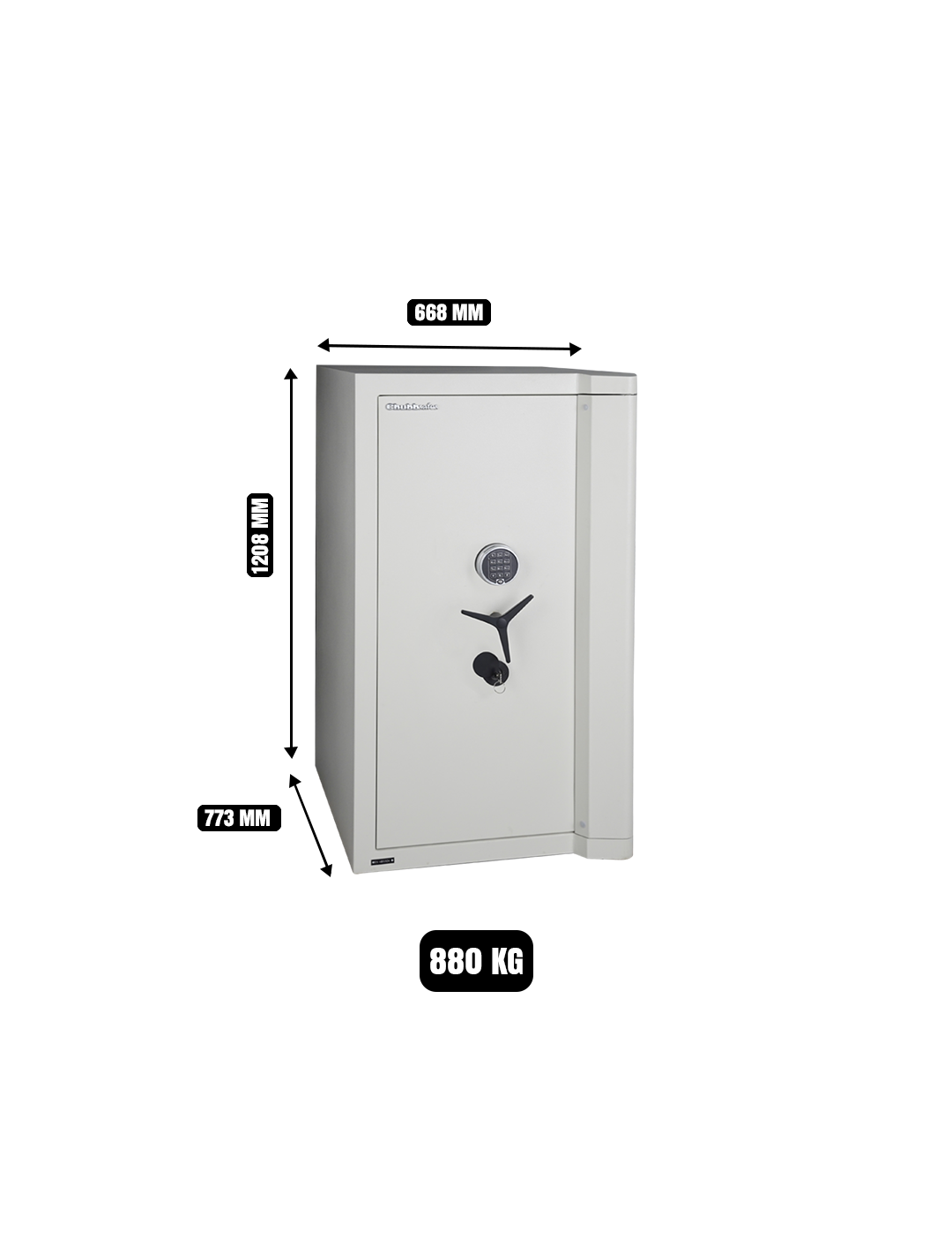 Chubbsafes Europa Safe Grade 2 T2 (Size 4)