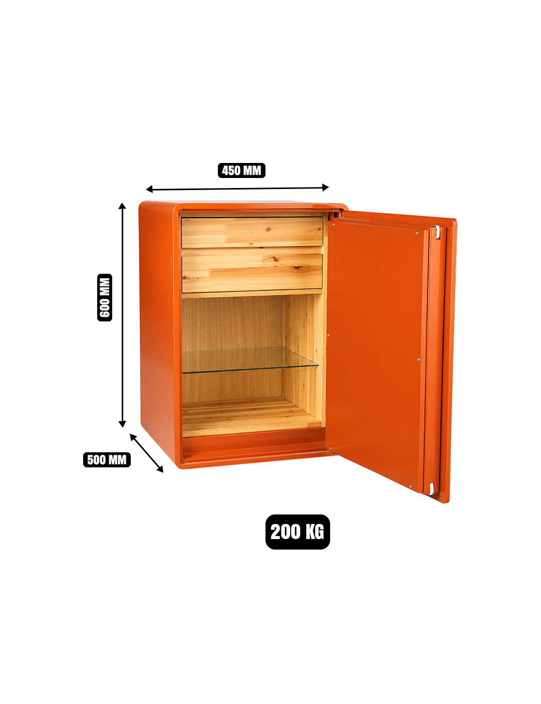 SHINJIN SAFETECH VOGO-S MODEL VGS-800 (ORANGE)