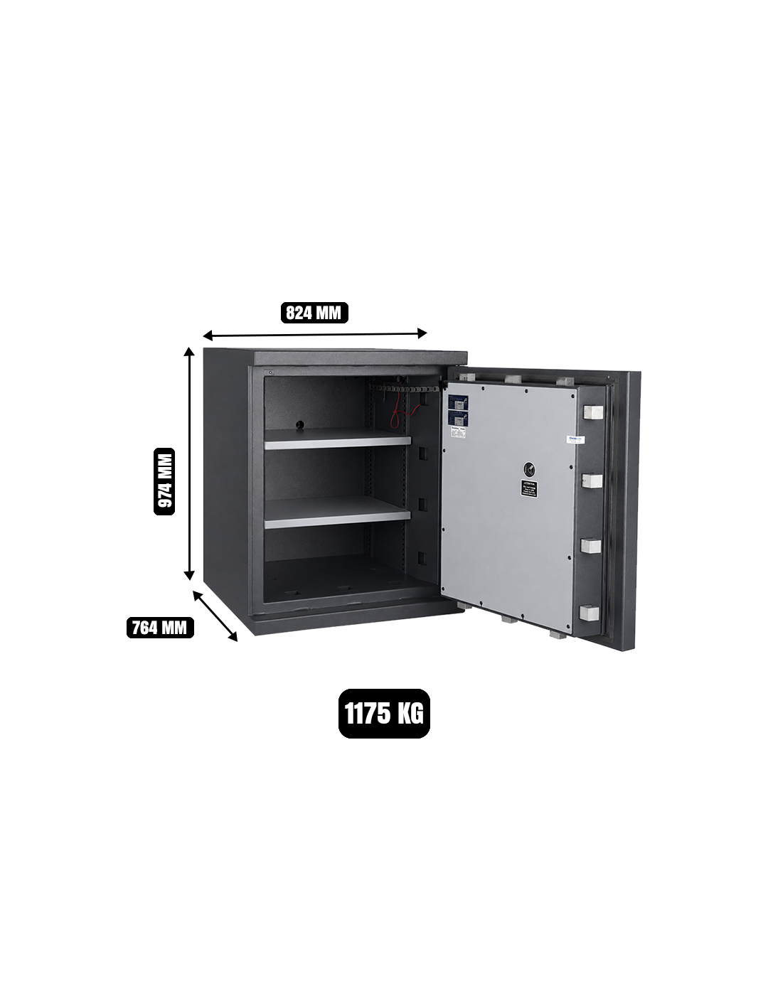Chubbsafes TriForce Safe Grade 5 EX T2