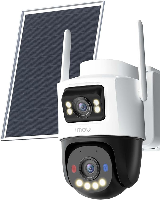 Imou AOV Dual Lens – 10MP Solar WiFi6 & 4G LTE Outdoor Camera