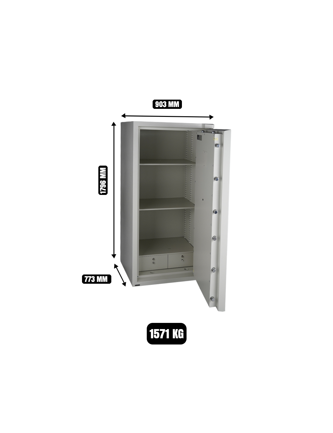 Chubbsafes Europa Safe Grade 2 T2 (Size 7)