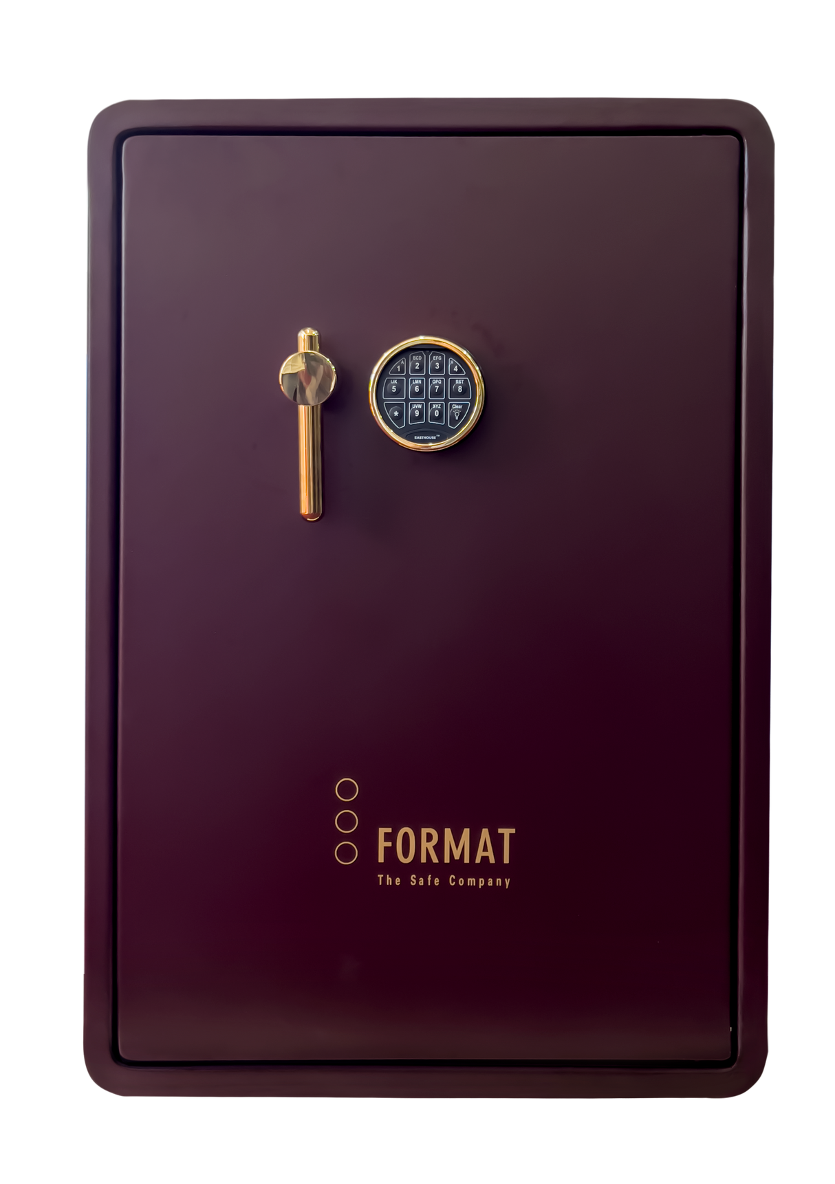 Format Home Safe LEO50 – S&G Electronic Lock, Burgundy