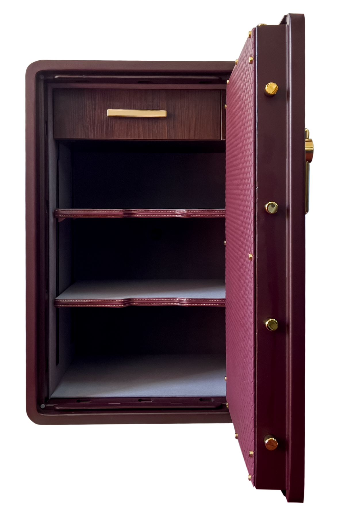 Format Home Safe LEO50 – S&G Electronic Lock, Burgundy