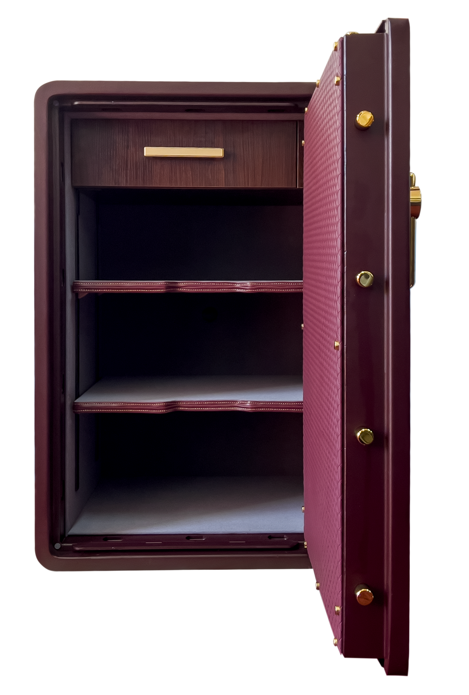 Format Home Safe LEO50 – S&G Electronic Lock, Burgundy