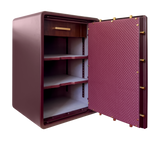 Format Home Safe LEO50 – S&G Electronic Lock, Burgundy