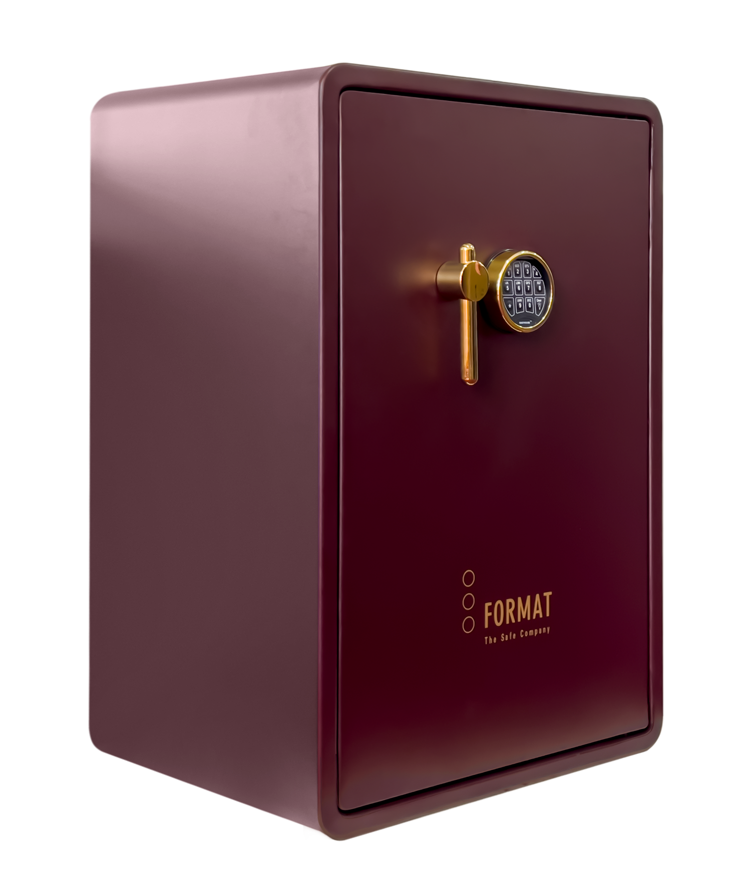 Format Home Safe LEO50 – S&G Electronic Lock, Burgundy