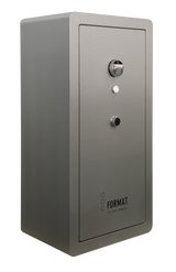 Format Safe DS17-F (SC1500) – 45 Min Fire Rated, Fingerprint Lock, Grey