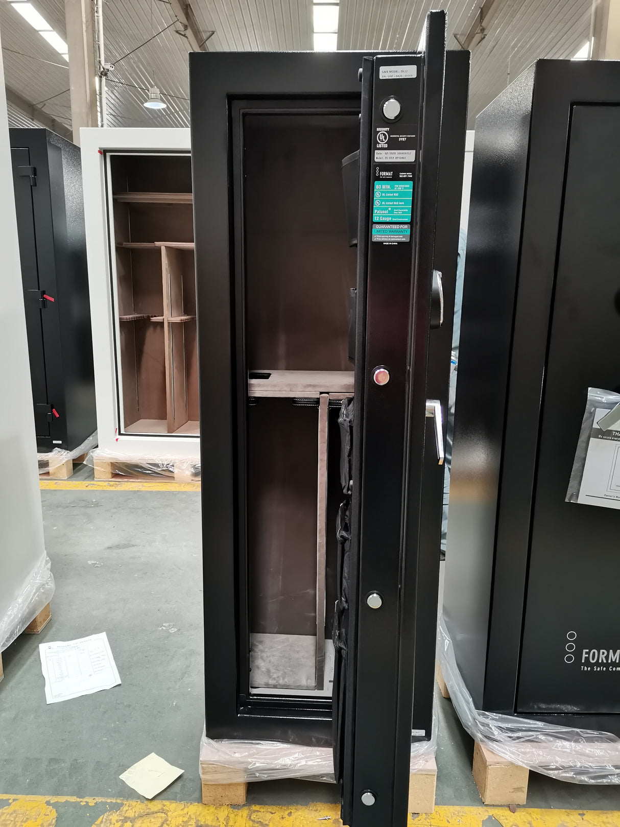 Format Gun Safe DL12W – 60 Min Fire Rated, S&G Electronic Lock, Black