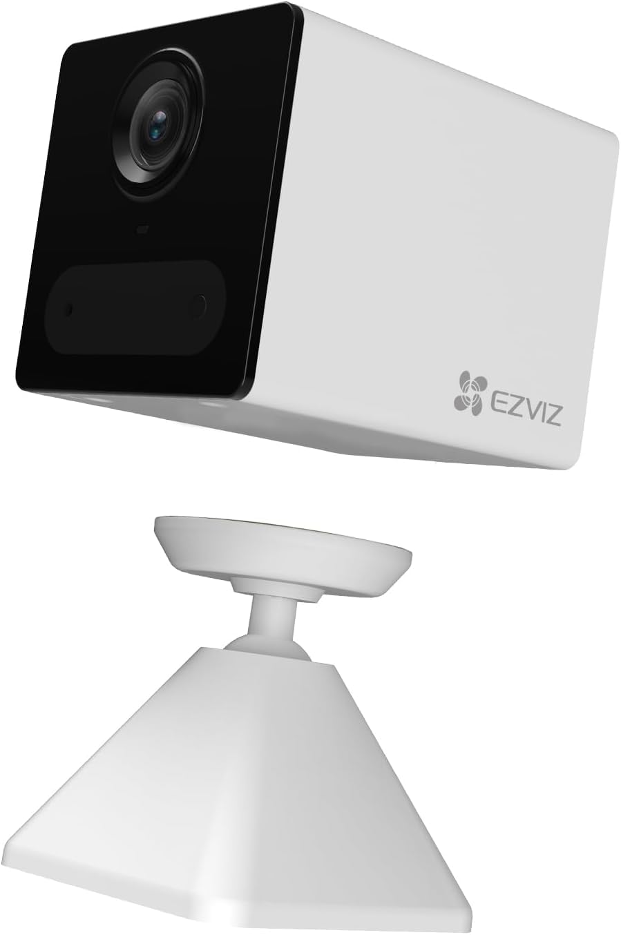 EZVIZ 2025 Mini Battery Camera Indoor Wireless 512GB, No Plug-in, No Subscription, with Audio Video, App Control, 2.4GHz, Motion/Human Detection, Night Vision, Two Way Audio, Google Alexa Control(CB2)