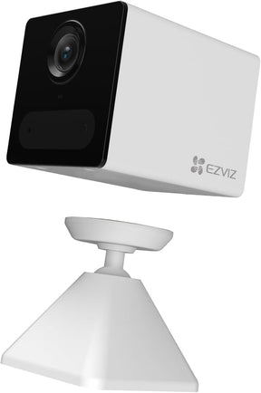 EZVIZ 2025 Mini Battery Camera Indoor Wireless 512GB, No Plug-in, No Subscription, with Audio Video, App Control, 2.4GHz, Motion/Human Detection, Night Vision, Two Way Audio, Google Alexa Control(CB2)