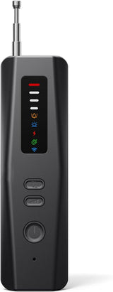 Hidden Camera Detectors, Advanced Anti-Spy Technology RF Signal GPS Tracker Finder, Wireless Bug Sweeper with Magnetic Detection for Home Office Travel Security, Real-Time Alarm