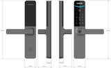 Philips EasyKey DDL615-5HBS Smart Lock, Fingerprint + PIN + RFID + App