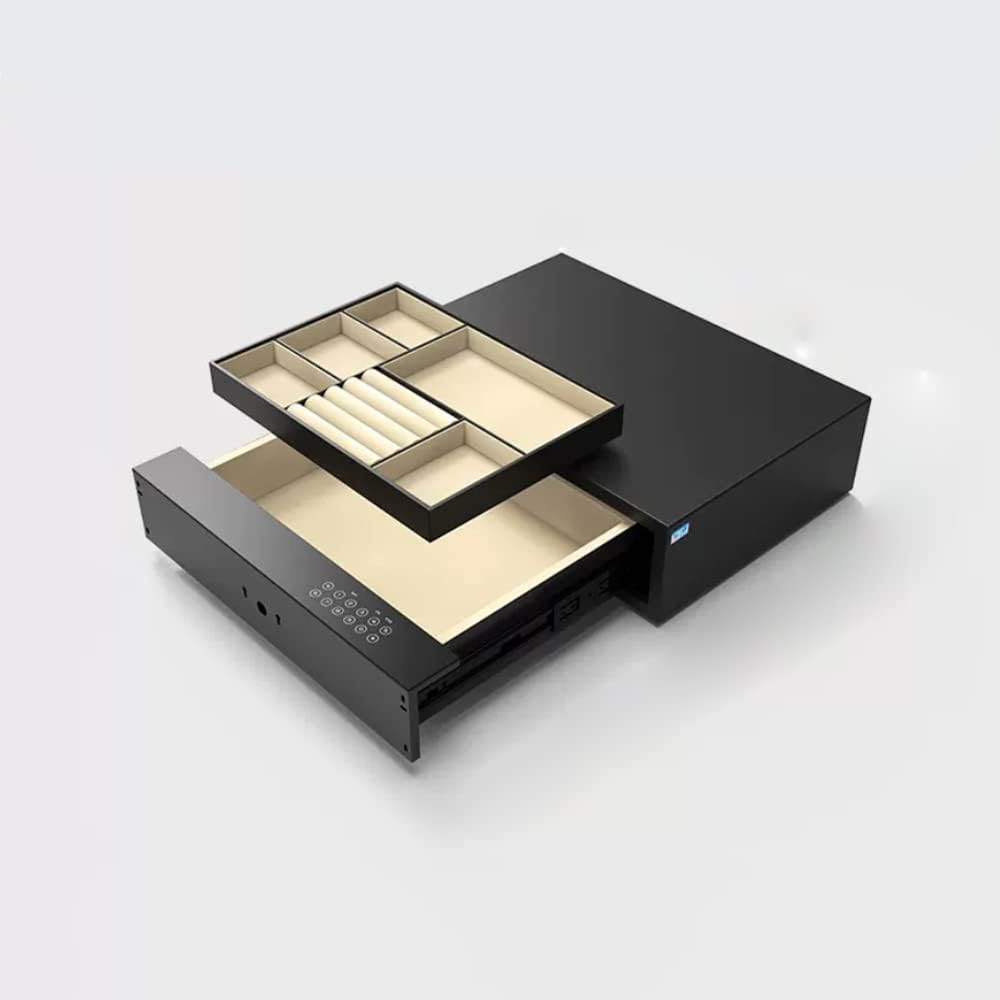 Family Safe, Drawer Storage Safe,Environmental Protection and Safety,Large Weight,Suitable for Hotels, Families and Offices to Place Valuables