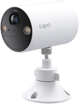 Tapo C410 Outdoor/Indoor Battery Wi-Fi Camera, 2K 3MP, 6400mAh, AI Person Detection, Color Night Vision, No Hub Required, Solar Panel Compatible