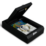 Ozone 5.28 Litres Electronic Portable Personal Drawer Safe with User Pin Access Steel Locker For Home Office - Black