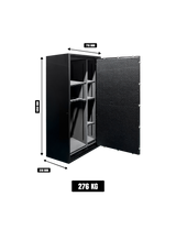 Format Home Safe LEO80 – 25 Min Fire Protection, S&G Electronic Lock, Black
