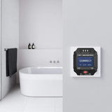 Electric Socket Tester, UK Plug Outlet Smart Socket Tester Digital Display LCD Socket Tester Circuit Polarity Detector Wall Plug Breaker Finder Leakage Test