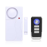 Mengshen Door and Window Alarm, Anti-Theft Burglar Wireless Alarm with Remote Control for Home Security, Easy to Install, 105db (Includes 2 Alarm and 1 Remote Control)