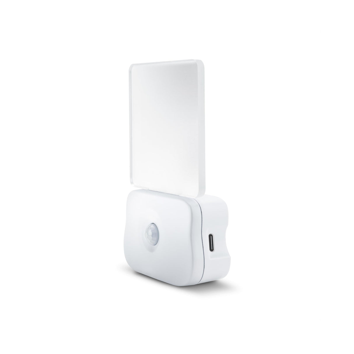 Integral LED Motion Sensor Night Light, Plug in Wall with Dusk to Dawn Photocell Sensor, for Hallways, Landings, Stairs, Kitchens, Bedrooms, Baby’s Nursery and More,Transparent, Pack of 1