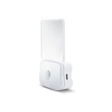 Integral LED Motion Sensor Night Light, Plug in Wall with Dusk to Dawn Photocell Sensor, for Hallways, Landings, Stairs, Kitchens, Bedrooms, Baby’s Nursery and More,Transparent, Pack of 1