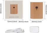 Smart Rechargeable Motion Sensor Night Lights – Dual-Sided Magnetic Wall Lamp for Hallways, Stairs & Bedrooms – Auto-On/Off Safety Lighting for Indoor Corridors