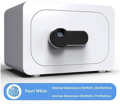 Safe and Durable Fireproof Waterproof Safe Safe Deposit Box Fingerprint Password Electronic Safe Safebox Safes Safety Home Office Steel Safe Box Fireproof Safe and Waterproof Safe Steel Home 40X30X28c