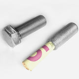Fake Bolt Diversions Safe, 2pcs Hidden Secret Storage Compartment Realistic Screw Outdoor Hider Screw for Money Valuables Small Items