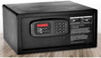 Safe Box for Home hotel, all steel password anti-theft，Electronic Money Box with Digital Keypad and Keys, Small Safe for Protect Money Laptop Jewelry A4 Documents, 42 X 37 X 20 cm（black）