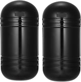 Dual Beam, Wired Dual Beam Photoelectric Infrared Sensor Barrier Detector 100M Alarm Tamper Alarm Output for Park Courtyard Gate Door Window Burglar Alarm System