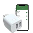 UanTii Smart Adapter Tuya Wifi USB Adapter Timing Schedule Adapter Smart Plug Woks with Smart Life App,Woks with Alexa and Google Home (1 gang)